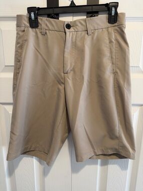 Tek Gear Men's Flat-Front Khaki Shorts size 29